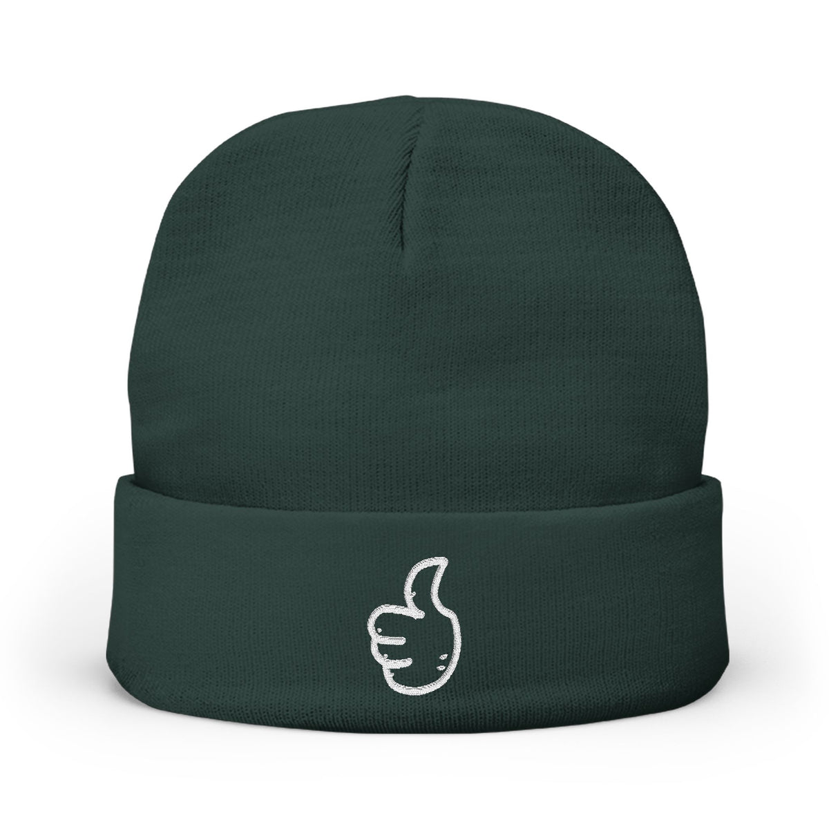 Thumbs Up! Cuffed Beanie