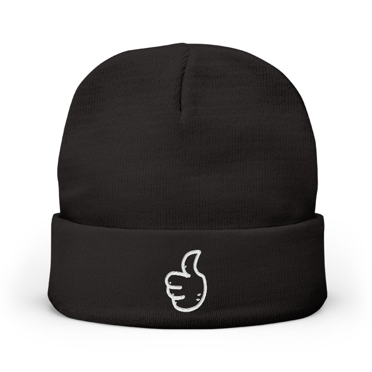 Thumbs Up! Cuffed Beanie
